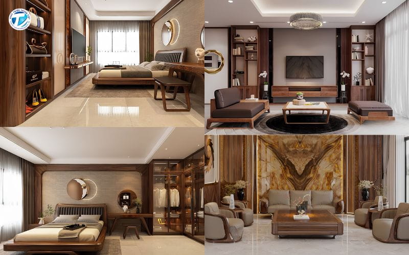Lý Do Xu Hướng Thiết Kế Nội Thất Gỗ Óc Chó Được Giới Thượng Lưu Ưa Chuộng